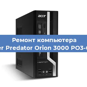 Замена видеокарты на компьютере Acer Predator Orion 3000 PO3-620 в Тюмени